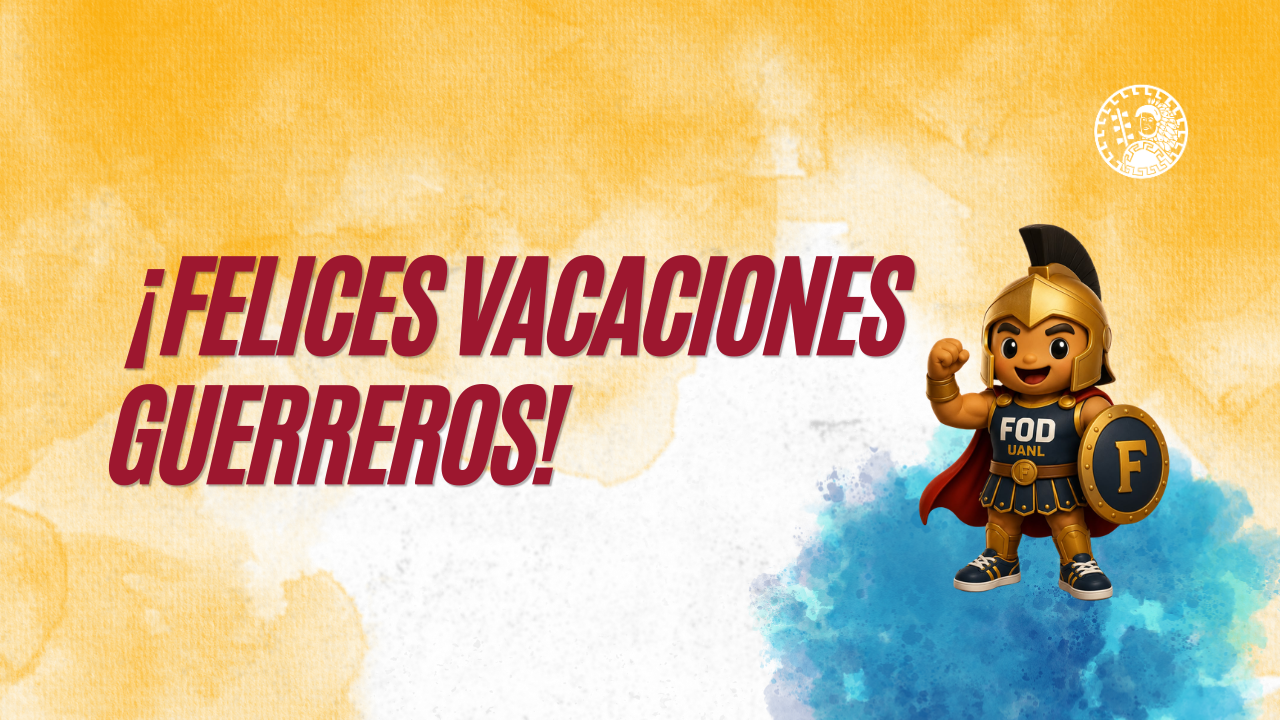 ¡Felices vacaciones guerreros!
