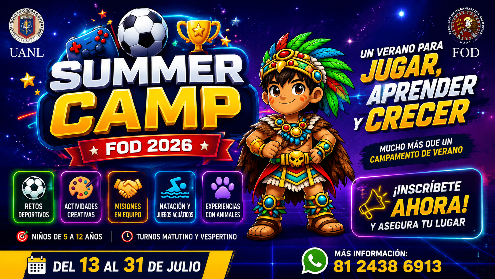 Próximo Summer Camp FOD Entra para mas información